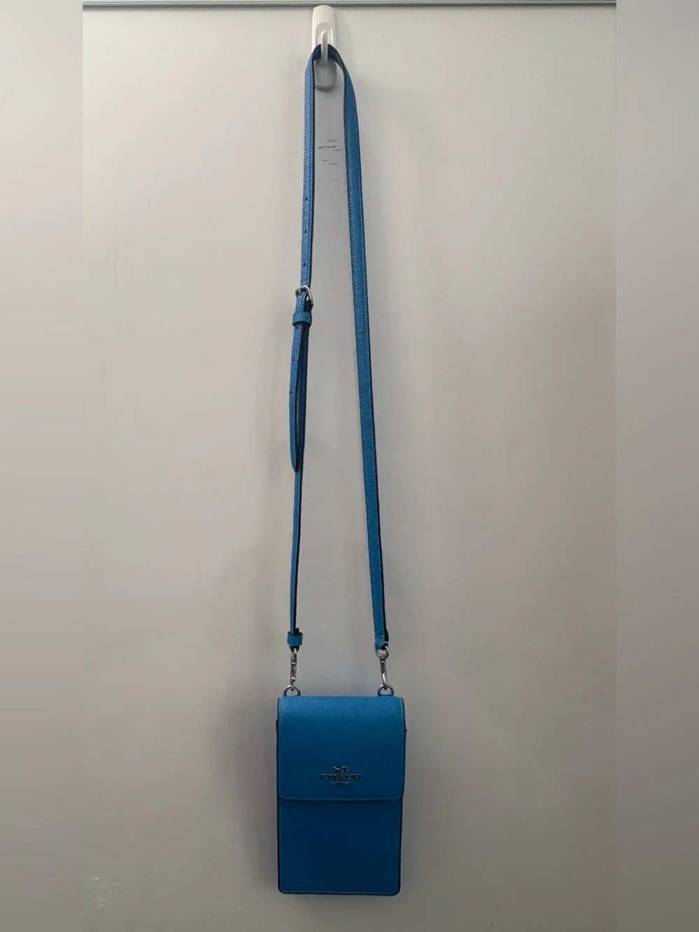 Coach Blue Crossbody Phone Bag